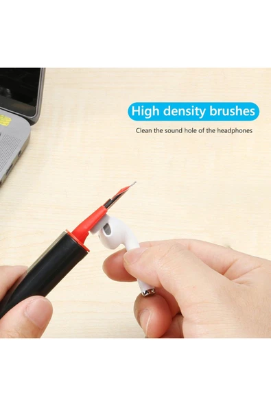 Airpoods 1.2.3.4. Nesil Airpoods Pro / Pro 2. Nesil Uyumlu 3 In 1 Temizleme Kiti - 2