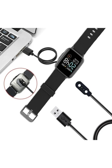 Haylou Solar LS05 Akıllı Saat Uyumlu USB Şarj Kablosu - 4