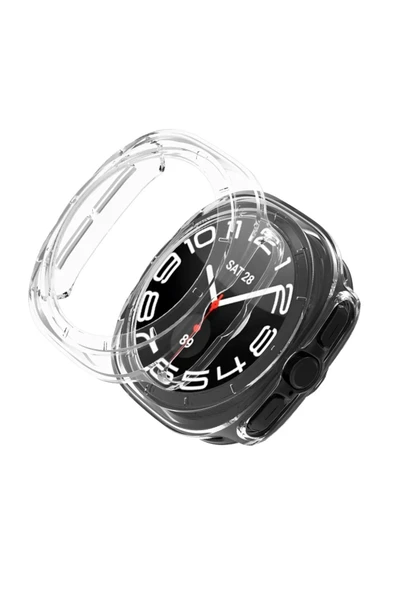 Samsung Galaxy Watch Ultra Uyumlu Silikon Kılıf 360 Full