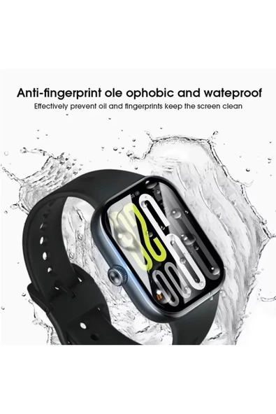 Redmi Watch 5 Akıllı Saat Uyumlu Tam Kaplayan Nano Ekran Koruyucu ( 2 Adet ) - 4