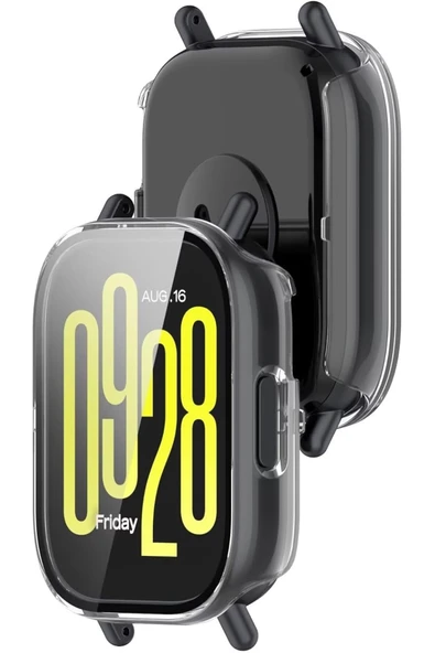 Redmi Watch 5 Akıllı Saat Uyumlu Kılıf 360 Full Koruma Silikon - 4