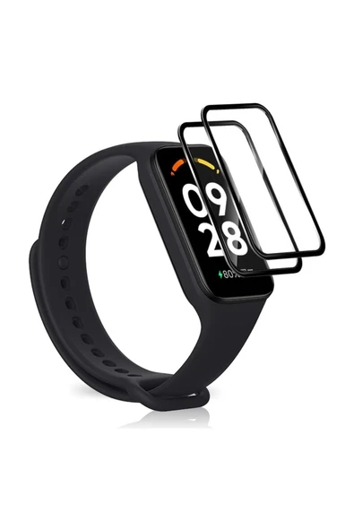 Xiaomi Redmi Smart Band 2 Uyumlu 5d Nano Ekran Koruyucu 2 ADET
