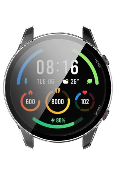 Xiaomi Mi Watch Akıllı Saat Uyumlu Watch Gard Önü Kapalı Ekran Koruyucu 360 Koruma - 2