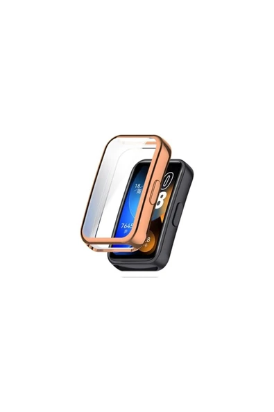 Huawei Band 8 Kılıf 360 Full Koruma Silikon Kılıf