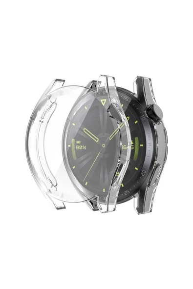 Huawei Watch Gt3 46 mm 360 Koruma Ultra Ince Silikon Kılıf