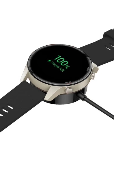 Xiaomi S1 Active Ile Uyumlu Manyetik Mıknatıslı Akıllı Saat Şarj Aleti (siyah) - 2