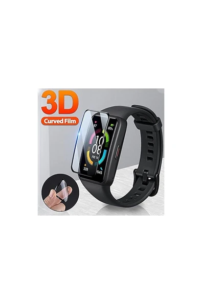 Honor Band 6 Uyumlu Ekran Koruyucu 5d Nano Koruyucu Film 2 Adet - 3