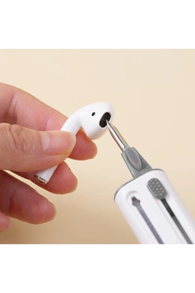 Airpoods 1.2.3.4. Nesil Airpoods Pro / Pro 2. Nesil Uyumlu 3 In 1 Temizleme Kiti - 3