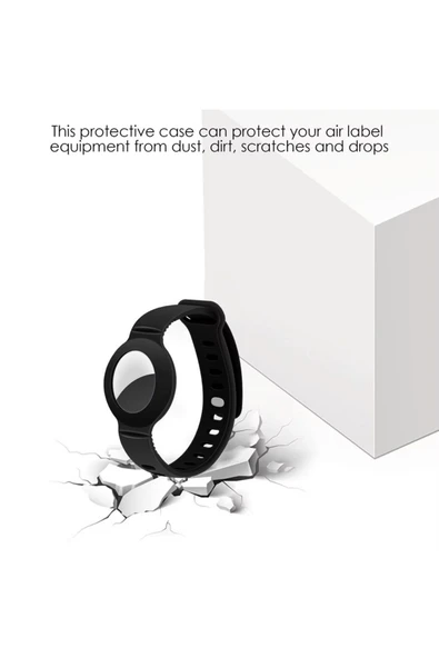 Airtag Uyumlu Silikon Kordon Kayış(Ürün Sadece Kordondur) - 3