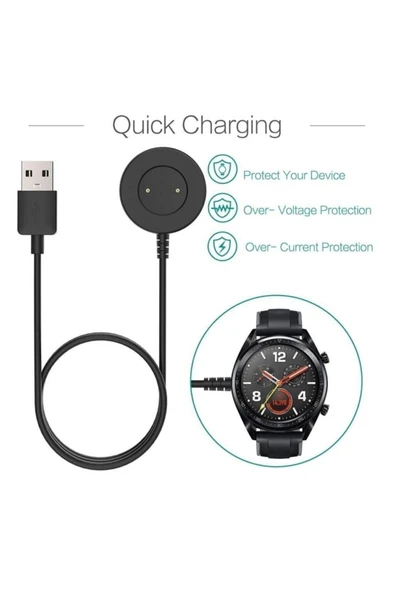 Huawei Watch 46 Mm Honor Watch Magic 2 Usb Şarj Kablosu - 3