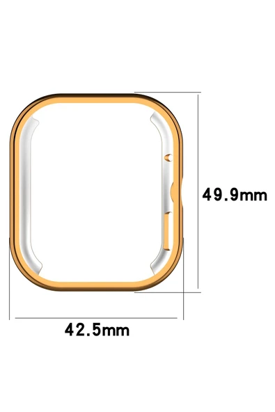 Xiaomi Redmi Watch 4 Uyumlu Silikon Kılıf 360 Full - 5