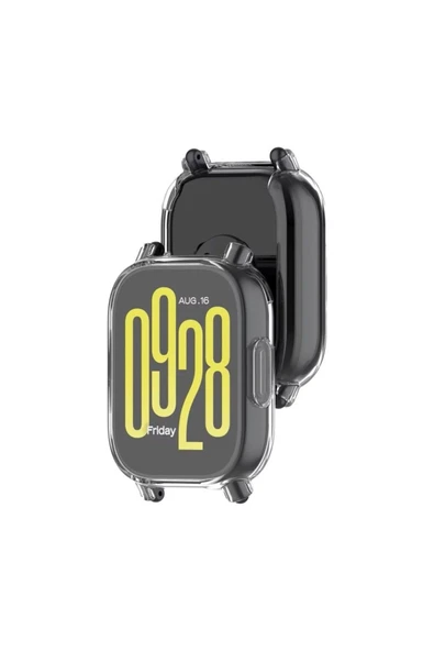 Xiaomi Redmi Watch 5 Active Uyumlu Silikon Kılıf 360 Full - 2