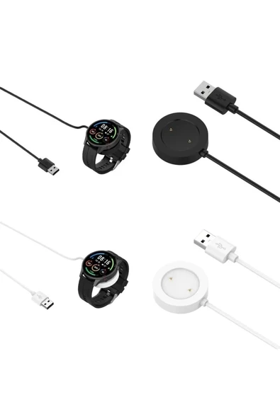 Xiaomi Mi Watch Color 2 Akıllı Saat Uyumlu USB Şarj Kablosu - 4