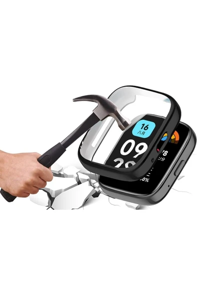 Xiaomi Redmi Watch 3 Active Uyumlu Silikon Kılıf - 3