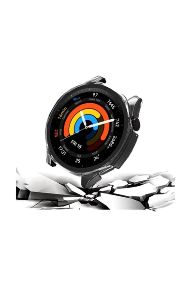 Huawei Watch Gt 5 (46MM) Uyumlu Silikon Kılıf 360 Full - 2
