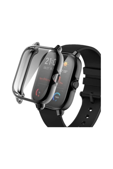 Amazfit Gts 3 Uyumlu Full Koruma Silikon Koruyucu Kılıf