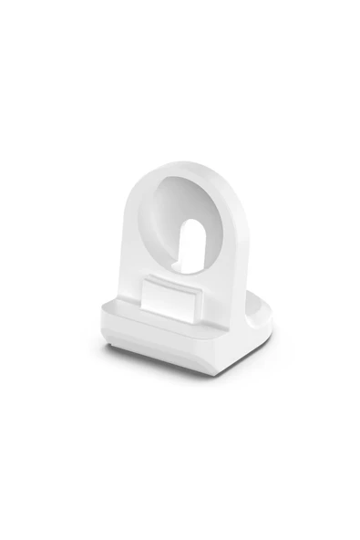 Huawei Watch Gt 2 Pro Manyetik USB Şarj Kablosu + Silikon Şarj Standı Tutucu - 3