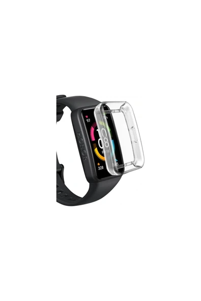 Honor Band 7 360 Koruma Ultra Ince Silikon Kılıf