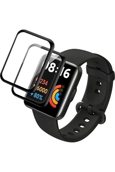 Xiaomi Redmi Watch 3 Uyumlu 5d Nano Ekran Koruyucu 2 ADET