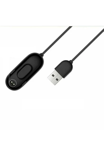 Xiaomi Mi Band 4 Uyumlu USB Şarj Cihazı Dock Kablosu 15CM