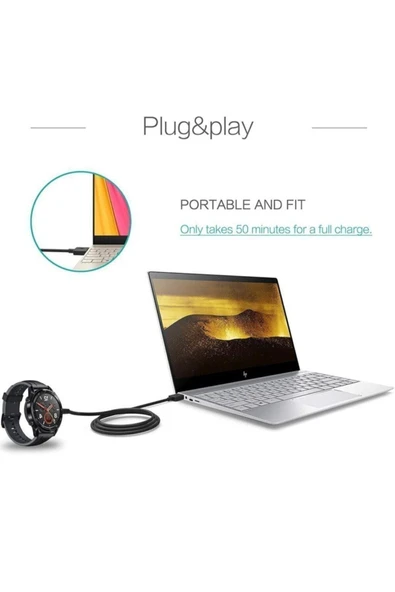 Huawei Watch 46 Mm Honor Watch Magic 2 Usb Şarj Kablosu - 6