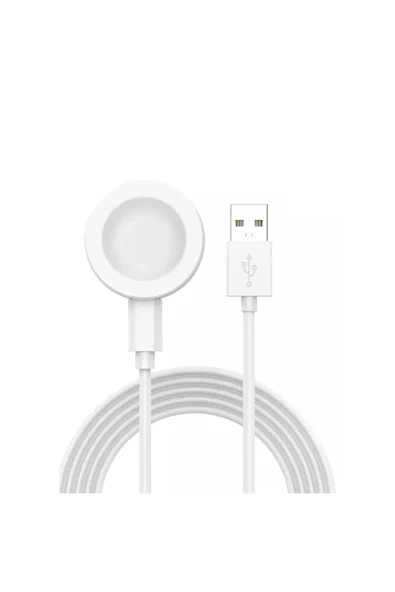 Huawei Watch Gt 4 (46MM) Uyumlu Manyetik USB Şarj Kablosu 1 Metre