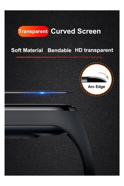 Xiaomi Mi Band 8 Uyumlu 5d Nano Ekran Koruyucu 2 ADET - 5