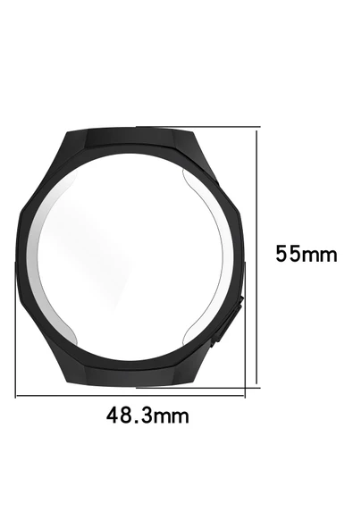 Huawei Watch Gt 5 Pro 46MM Uyumlu Kılıf 360 Full Silikon - 3