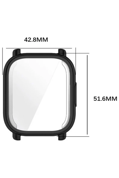 Xiaomi Redmi Watch 5 Lite Kılıf 360 Full Silikon Kılıf - 3