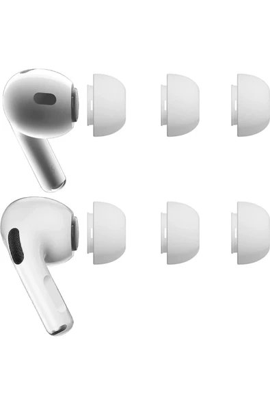 Pro ve Pro 2 Uyumlu 3 Çift Yedek Kulak Uçları ( Ürün Kulaklık Değildir )