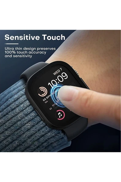 Apple Watch Ultra 49MM 360 Derece Camlı Full Çerçeve Koruma - 3