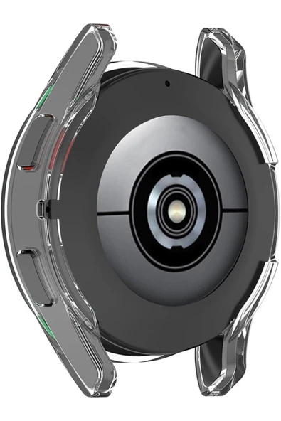 Samsung Galaxy Watch 4 Classic (46MM) Uyumlu Önü Açık Silikon Koruyucu Kılıf - 4