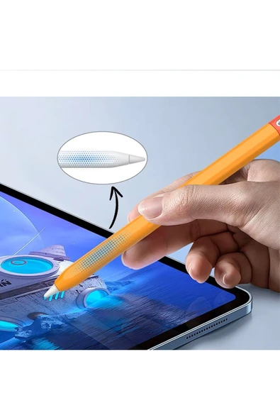 Apple Pencil  3. Nesil (USB-C) Uyumlu Silikon Kılıf - 3