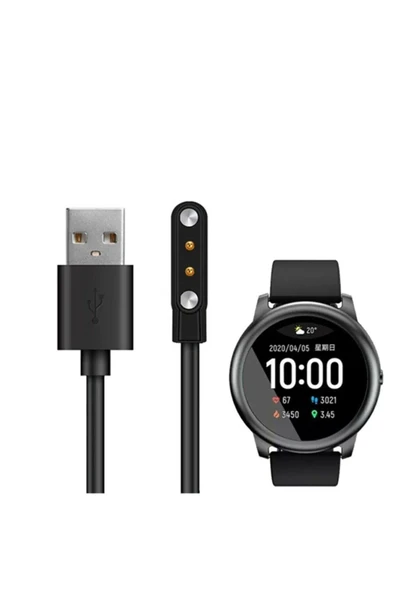 Haylou Solar LS05 Akıllı Saat Uyumlu USB Şarj Kablosu - 6