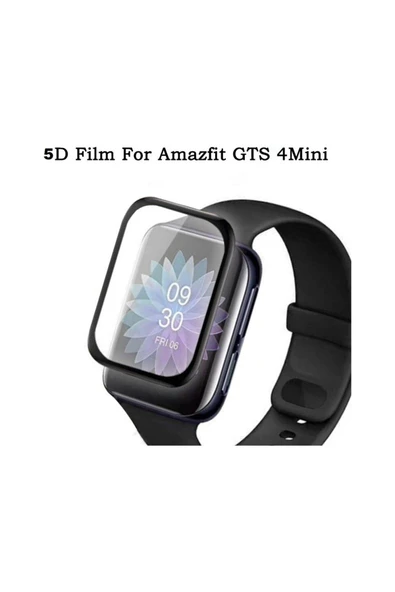 Amazfit Gts 4 Mini Uyumlu Nano 5d Ekran Koruyucu 2 ADET - 3