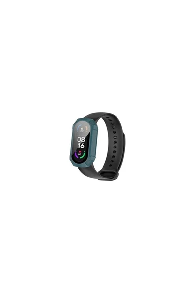 Xiaomi Mi Band 7 Uyumlu Ekran ve Kasa Koruyucu Sert Kılıf 360 Tam Koruma - 2