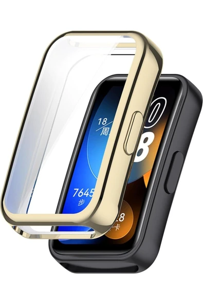 Huawei Band 8 Kılıf 360 Full Koruma Silikon Kılıf