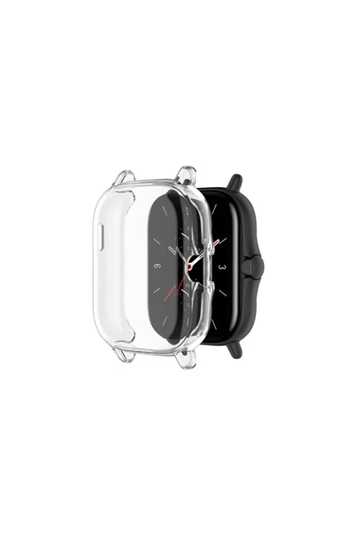 Amazfit Gts 2 Uyumlu 360 Derece Full Koruma Silikon Kılıf