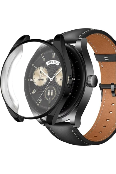 Huawei Watch Buds Kılıf 360 Full Round Soft Silikon Koruyucu