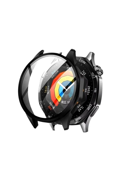 Huawei Watch Gt 5 (46MM) Uyumlu Silikon Kılıf 360 Full