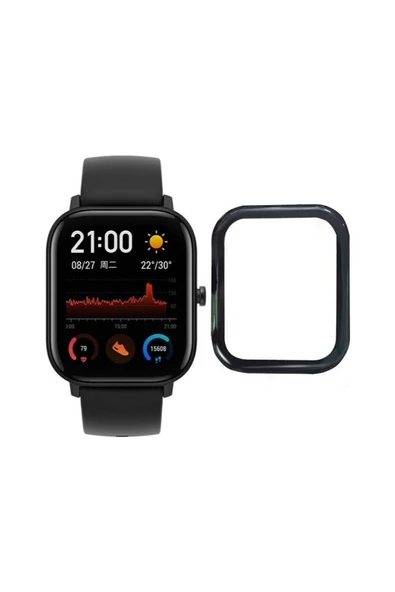 Amazfit Gts 4 Mini Uyumlu Nano 5d Ekran Koruyucu 2 ADET