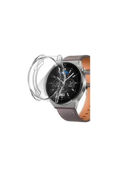Huawei Watch Gt 3 Pro 46MM 360° Full Koruma Ultra Ince Silikon Kılıf - 2