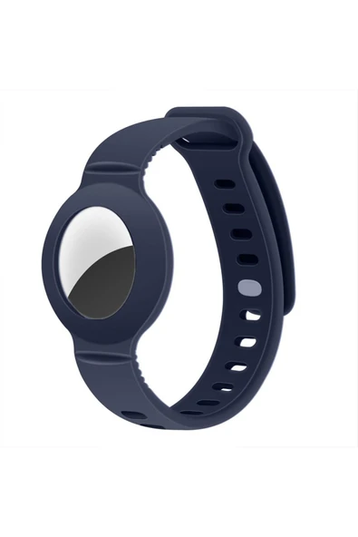 Apple Airtag Uyumlu Silikon Kordon Kayış(Ürün Sadece Kordondur) - 2