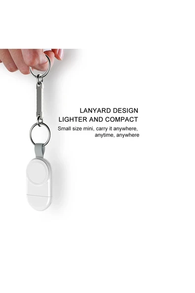 Apple Watch Type - C Şarjlı Taşınabilir Araç Manyetik Şarj Cihazı 10/9/8/7/6/5/4/3/2 ile Uyumlu - 4