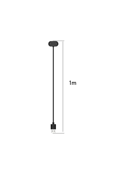 Amazfit Bip 3 - Amazfit Bip 3 Pro Uyumlu Manyetik USB Şarj Kablosu - 8