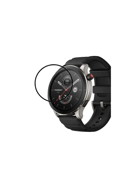 Amazfit Gtr 47MM Uyumlu 5d Nano Ekran Koruyucu 2 ADET