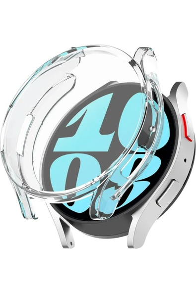 Samsung Galaxy Watch 6 (47MM) 360 Full Silikon Kapak Kılıf Koruyucu