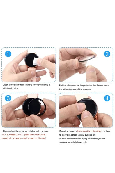 Huawei Watch Gt5 41MM Tam Kaplayan Nano Ekran Koruyucu Film 2 ADET - 3