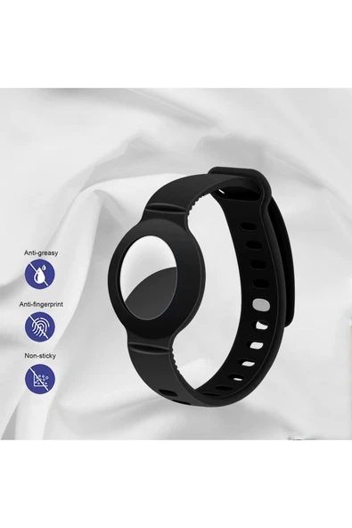 Airtag Uyumlu Silikon Kordon Kayış(Ürün Sadece Kordondur) - 4