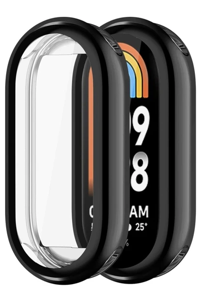 Xiaomi Mi Band 8 (360') Full Koruma Silikon Kılıf ( Ürün Sadece Kılıftır)